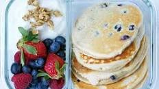 Protein Pancake Breakfast Bento Box