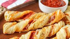 Puff Pastry Pizza Twists