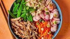 Pulled Chicken Thigh Teriyaki Donburi Bowl
