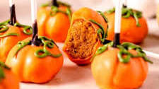 Pumpkin Cake Pops