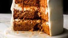Pumpkin Cake with Cream Cheese Frosting