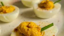 PUMPKIN DEVILED EGGS