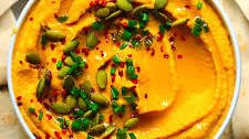 Pumpkin Hummus with Curry and Turmeric