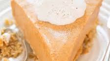 Pumpkin Ice Cream Pie