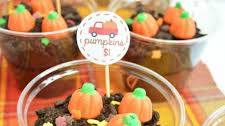 Pumpkin Patch Dirt Pudding Cups