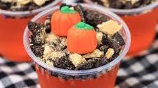Pumpkin Patch Jello Cups