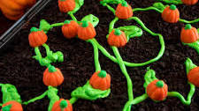 Pumpkin Patch Poke Cake