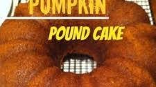 Pumpkin Pound Cake