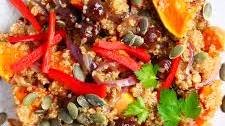 Pumpkin Quinoa Salad (Vegan + GF)