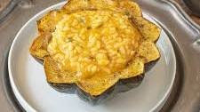 Pumpkin Risotto Stuffed Acorn Squash