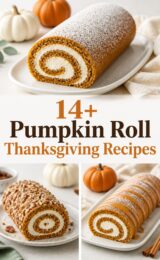 14+ Pumpkin Roll Thanksgiving Recipes pumpkin-roll-ccccc-33803