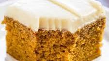 Pumpkin Spice Cake with Cream Cheese Frosting