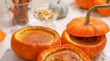 Pumpkin Spice Crème Brûlée