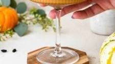 Pumpkin Spice Espresso Martini - Made with Real Pumpkin
