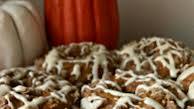 Pumpkin Spice Glazed Donuts