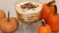 Pumpkin Spice Latte Tiramisu Trifle