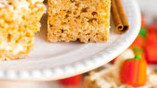 Pumpkin Spice Rice Krispie Treats