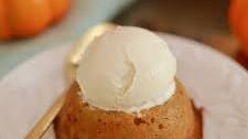 Pumpkin White Chocolate Lava Cake