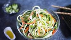 Quick and Easy Asian Zucchini Salad