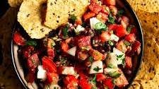 Quick and Easy Black Bean Pico De Gallo