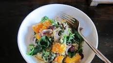 Quinoa Salad with Butternut Squash and Spinach