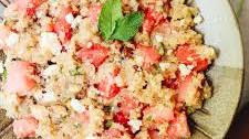 Quinoa Salad with Watermelon and Feta