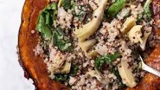 Quinoa-Stuffed Kabocha Squash