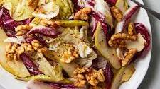 Radicchio Salad With Walnuts and Pears