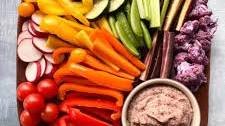 Rainbow Veggie Tray