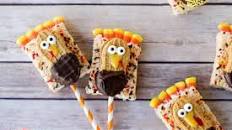 Rice Krispie Treat Turkey Treats