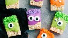 Rice Krispies Treat Monsters