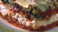 Ricotta Lasagna with Sun-dried Tomato Pesto Sauce