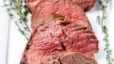 Roast Beef Tenderloin with Red Wine Sauce