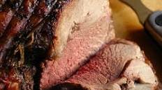 Roast Leg of Lamb With Rosemary and Garlic
