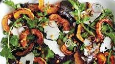 Roasted Acorn and Delicata Squash Salad