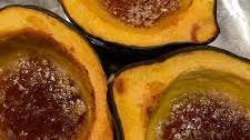 Roasted Acorn Squash with Brown Sugar