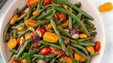 Roasted Balsamic Green Beans
