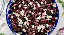 Roasted Beet Salad with Feta and Dill