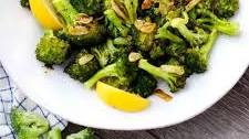 Roasted Broccoli with Garlic and Lemon
