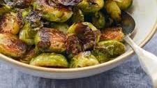Roasted Brussels Sprouts with Balsamic Vinegar & Honey
