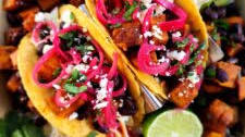 Roasted Butternut Squash & Black Bean Tacos