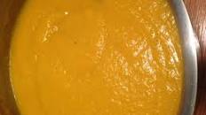 Roasted Butternut Squash Cream Soup with Ginger