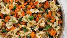 Roasted Butternut Squash Kale Pasta