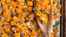 Roasted Butternut Squash Parmesan