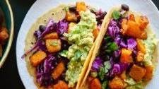 Roasted Butternut Squash Tacos