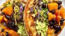 Roasted Butternut Squash Veggie Tacos