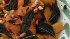 Roasted Butternut Squash with Fried Sage and Spiced Seeds