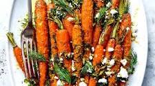 Roasted Carrots with Dill Gremolata