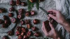 Roasted Chestnuts with Butter, Rosemary and Honey