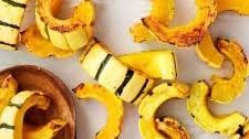 Roasted Delicata Squash with Apples